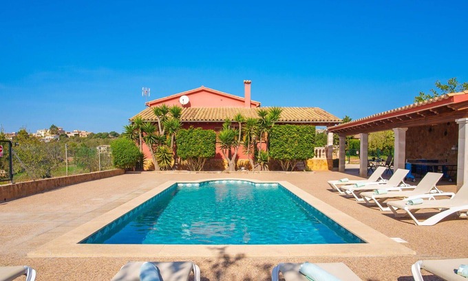 Portol Villa | Casa de vacaciones privada con piscina privada, A/C, WIFI, TV, patio, vista panorámica