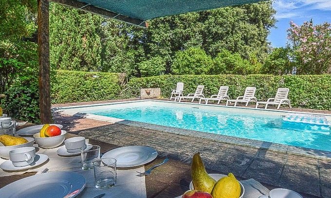 Casenuove Villa | Casa de vacaciones privada con piscina privada, WIFI, A/C, TV, patio, vista panorámica