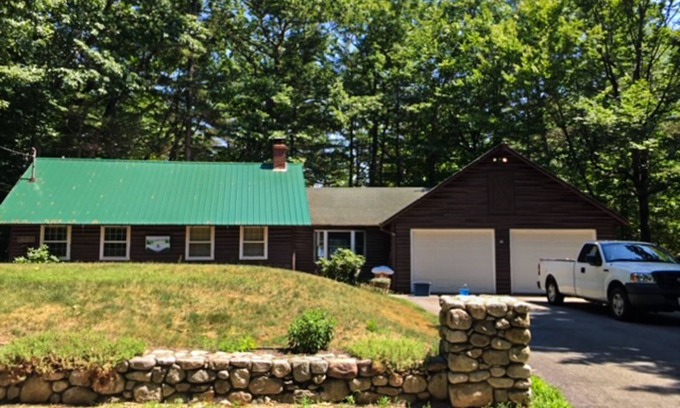 Naples Casa | Private waterfront cabin with large deck, private dock, kayaks & gas grill