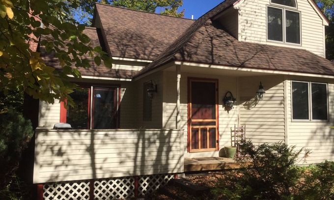 Carrabassett Valley Casa | Privately located with ski in and ski out lift access,