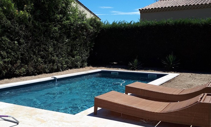 Mas-Blanc-des-Alpilles Villa | ubicación privilegiada en el corazón de la Provenza, piscina, los Alpilles.