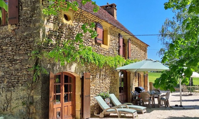 Saint-Crepin-et-Carlucet Villa | Proissans Maison 6 Pers. Proche Sarlat & Montignac