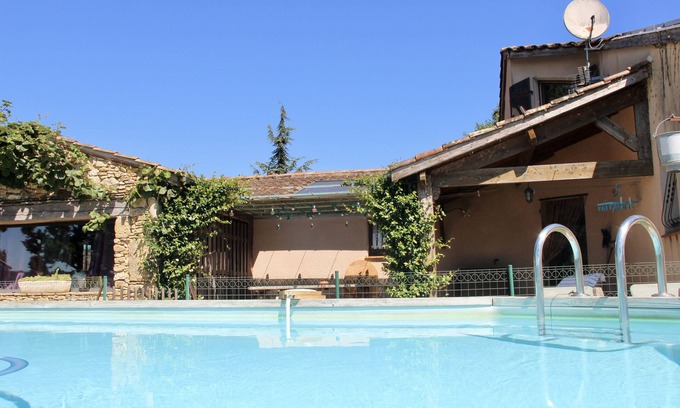 Lacapelle-Biron Villa | Propiedad en Périgord Agenais, vista impresionante, piscina, SPA, Sauna, privado