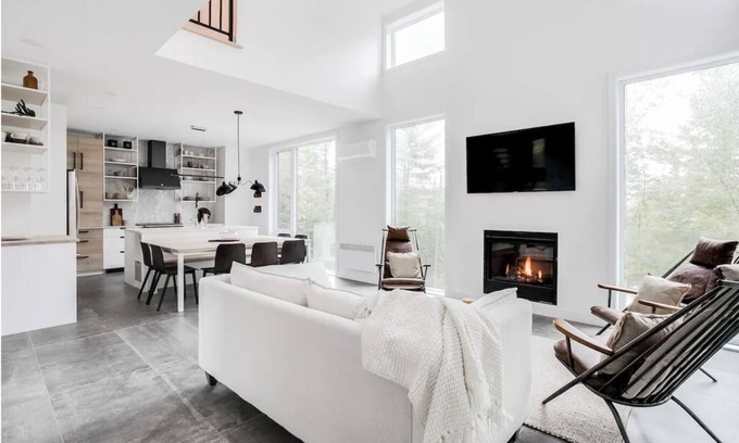Morin Heights Chalet De Esquí | Propriété de luxe avec spa