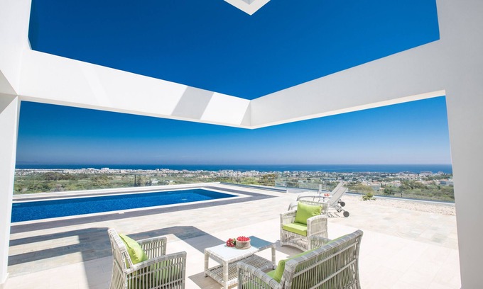 Protaras Cabaña | Protaras Villa KO1 - una villa que tiene capacidad para 6 personas en 3 dormitorios