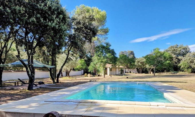 Saint-Mathieu-de-Treviers Otro | Provençal Farmhouse with Swimming Pool and Its 1-Hectare Plot of Land