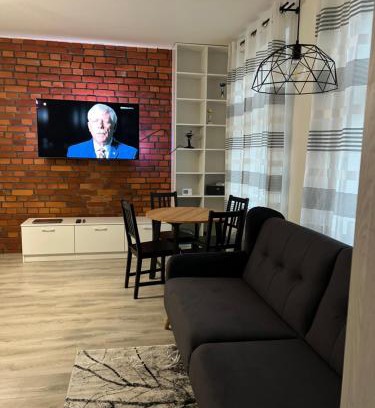 Elk Apartamento | Przytulna kawalerka w kamienicy w pobliżu Jeziora Ełckiego