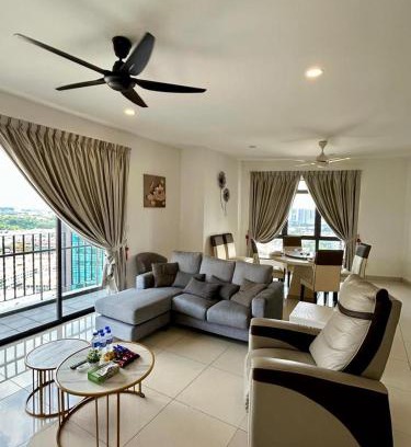 Puchong Apartamento | Puchong Trigon Residence Setiawalk 6-8 Pax LRT 5Mins BY Marvels Homestay