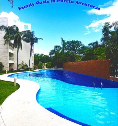 Puerto Aventuras Apartamento | Puerto Aventuras Apartment wifi pools barbecue family