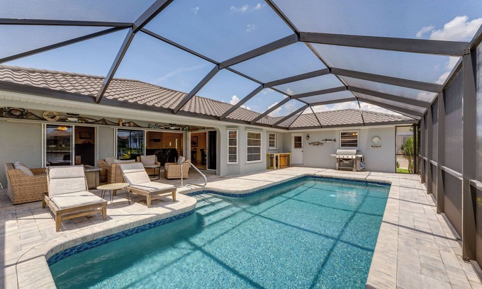 Burnt Store Isles Casa | Punta Gorda Oasis with Private Pool & Patio!