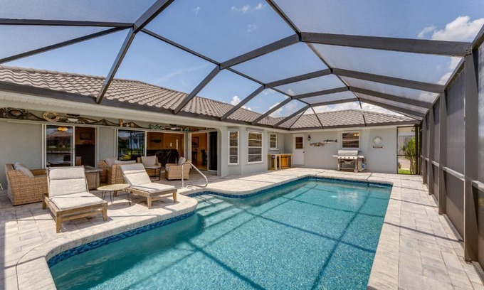 Burnt Store Isles Casa | Punta Gorda Oasis with Private Pool and Patio!