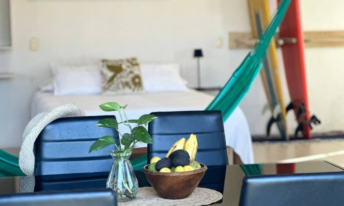 Emiliano Zapata Apartamento | Punta Mita Surf Penthouse for 4 - Gated Property with secure parking, steps to surf, fast wifi