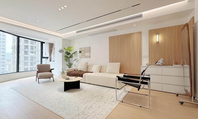 Huangpu Apartamento | Pure Home-Near the Bund enjoys the beautiful scenery of the Bund 3-bedhome close to Yuyuan Garden Huaihai Road and Nanjing Road Pedestrian Street