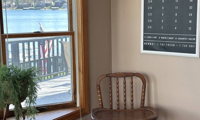 Plainwell Casa | PURE MI Lakefront Cottage - Lake Recreation, Swimming and Fishing abound