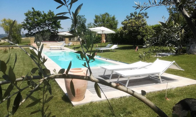 Ottiglio Apartamento | Apartamento con piscina, jacuzzi, sauna, gimnasio