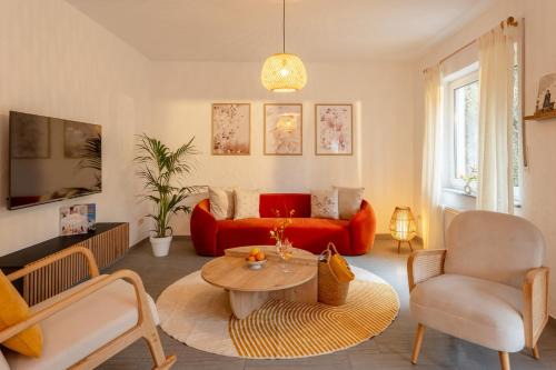 Gerolstein Apartamento | Pure Zen Suite I Eifelsteig I Sauna I BBQ I Garage