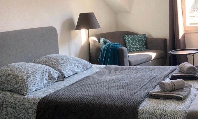 Bagneres-de-Bigorre Apartamento | PYRENE HOLIDAYS - Résidence La Fontaine - Studios cozy à 10mn à pied des thermes