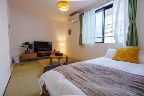 Katsushika Apartamento | QH202, Newly renovated hotel, direct access to Ueno, Asakusa, Disneyland, Airport