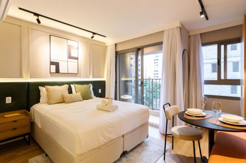 Campo Belo Apartamento | Quad Campo Belo - Studios por temporada