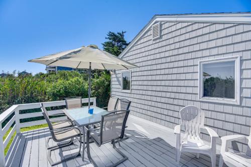 Quonochontaug Casa | Quaint Coastal Cottage with Patio!