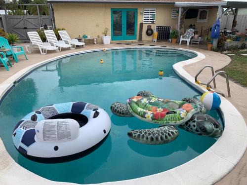 Tropic Casa | Quaint Coastal Pool Home on Florida's Space Coast
