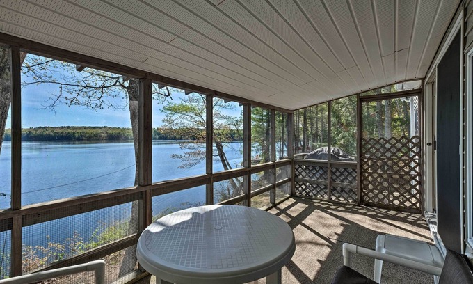 Monmouth Cabaña | Quaint Cottage with Dock on Annabessacook Lake!