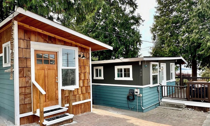 Camano Island Casa | Quaint Home with Water Views and Close to the Beach!