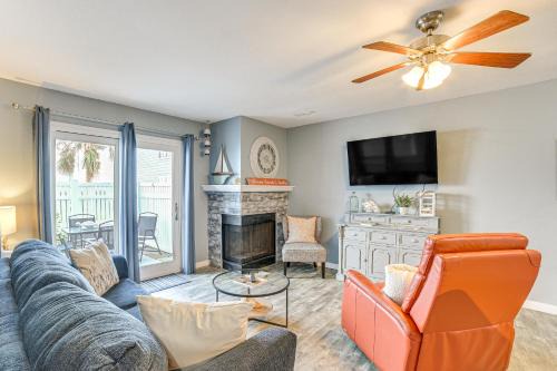 Galveston Apartamento | quarter Mi to Seawall Relaxing Galveston Condo!