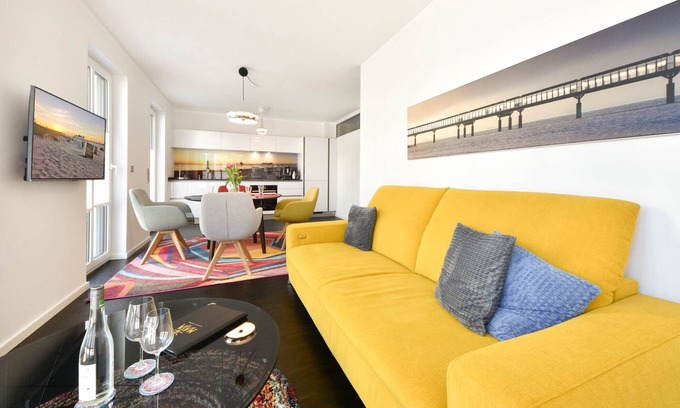Seebad Heringsdorf Apartamento | Quartier Eichenweg 02 - Apartment with unique character