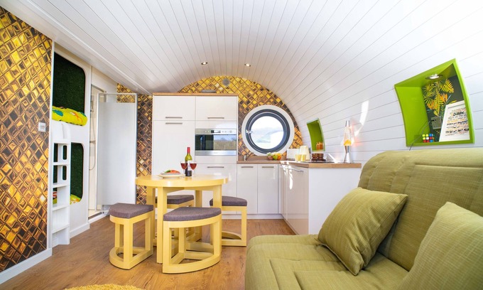 Llandysul Cabina | Queen- Next Level Glamping in West Wales