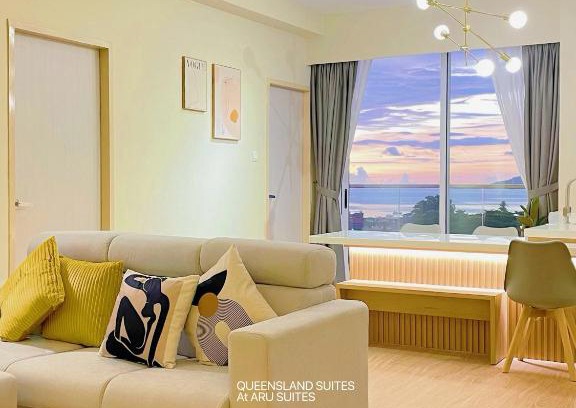 Tanjung Aru Apartamento | QUEENSLAND SUITES at Aru Suites, Kota Kinabalu