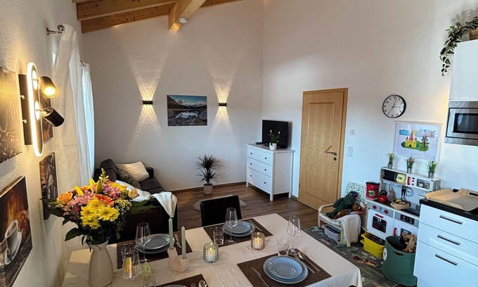 Weilheim Apartamento | Quiet 2-room vacation apartment in Marnbach in the foothills of the Alps