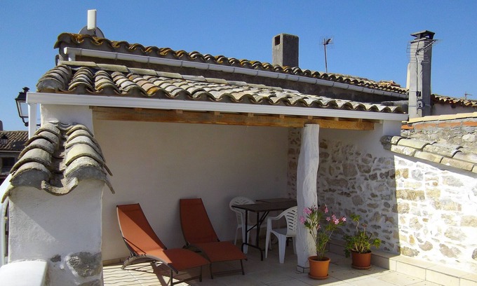 Ventenac-Cabardes Cabaña | Casa tranquila y luminosa con terraza del pueblo cerca de Carcasona