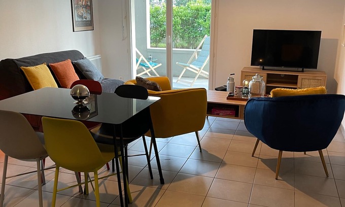 Les Moutiers-en-Retz Apartamento | Quiet apartment near the sea in a residence