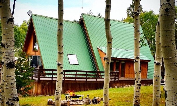 Cimarron Casa | Quiet Aspen forest with a Mountain View.
