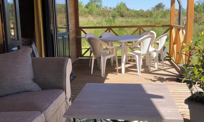 Sulniac Chalet De Esquí | Quiet chalet for 6 near Golfe du Morbihan