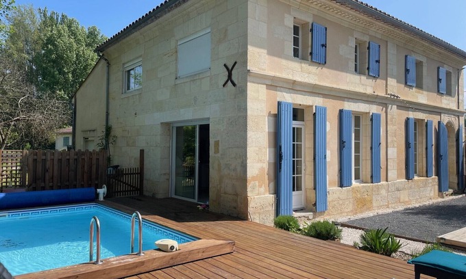 Cubnezais Casa | Quiet country house near Bordeaux