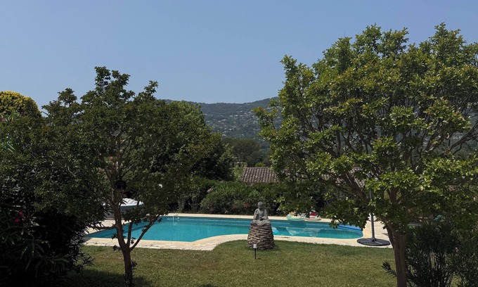 Peymeinade Casa | Quiet family home with swimming pool 20 minutes from Cannes.