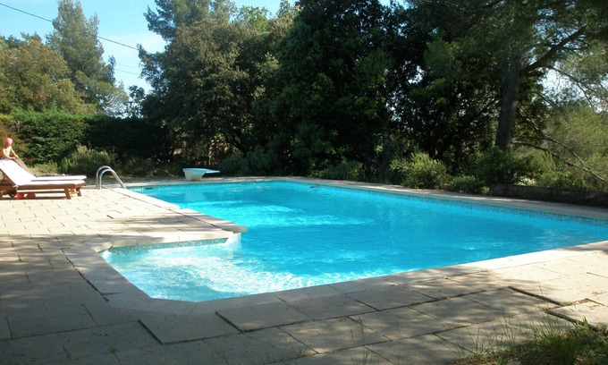 Grambois Casa | villa luberon tranquila + piscina grande