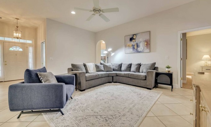 North Augusta Casa | Quiet Masters Oasis w/2King Beds