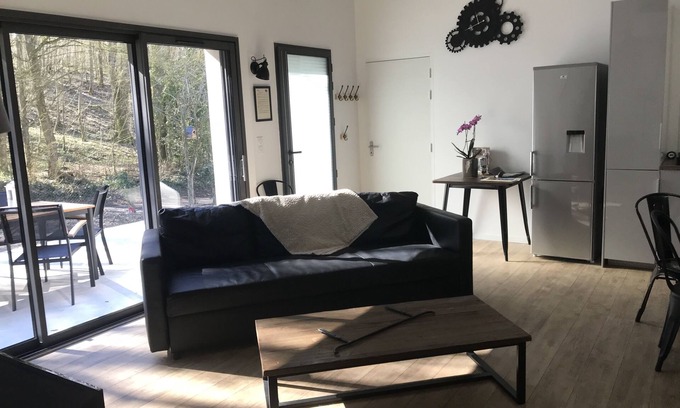 Rochecorbon Casa | Casa de campo tranquila, moderna y espaciosa.