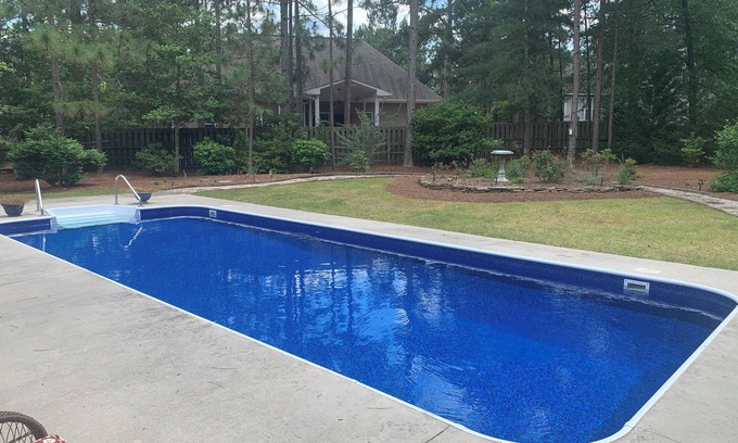 Pinehurst Casa | Quiet Sanctuary awaits you! 3 Bed 2.5 Bath, Private Pool and Dog Friendly Home!