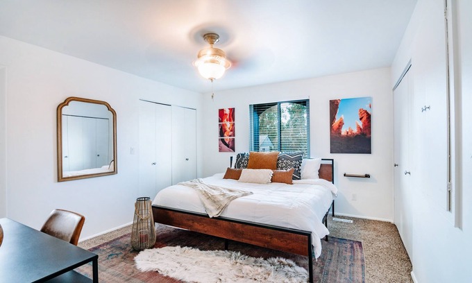 Millcreek Casa | Quiet two story unit with mountain views. 5 min to Sugarhouse