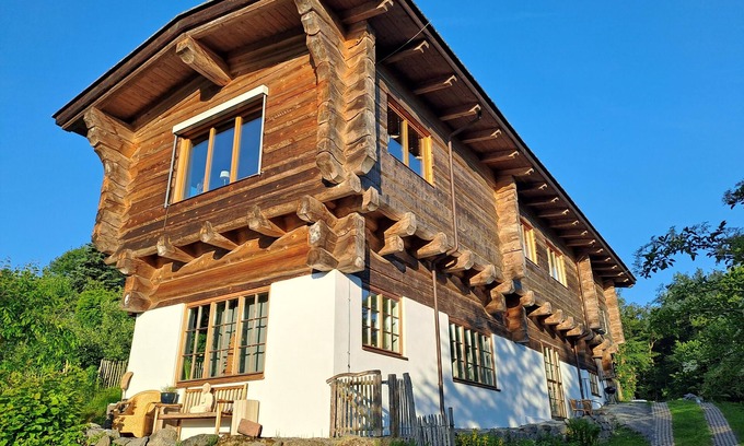 Klein-Bieberau Apartamento | Quiet vacation apartment in a wooden house (on the edge of the forest)