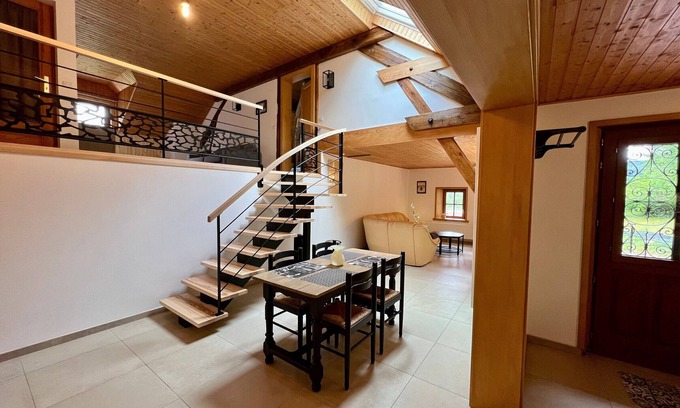 Le Saulcy Apartamento | Casa Rural tranquila Vosgos 4 Pers. con Terraza y Zona Infantil