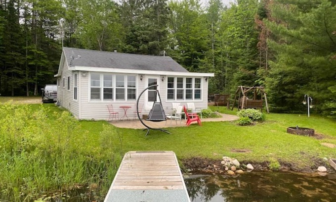 Carter Casa | CABINA TRANQUILA TRANQUILA A PIES DEL LAGO COMPLETO REC