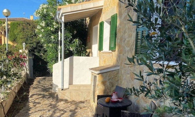 Cielo de Bonaire Casa | Casa tranquilamente situada para 4 personas con jardín, terraza con vistas al mar