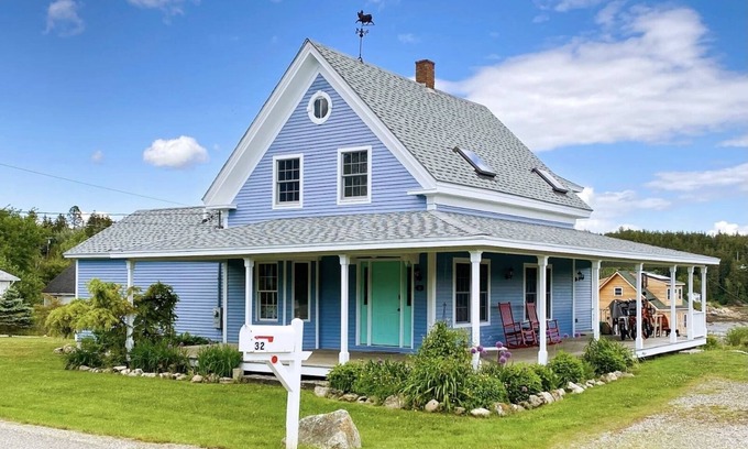 West Tremont Casa | Quietside home on Duck Cove, close to Acadia