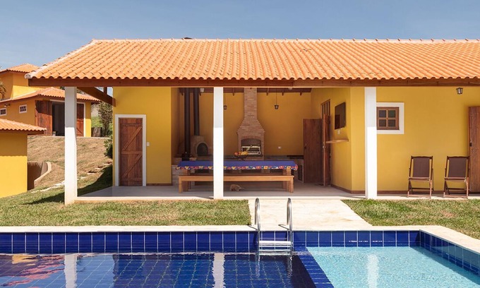 Itaoca Cabaña | Quinta do ITAOCA se encuentra en la encantadora ciudad de Guararema.