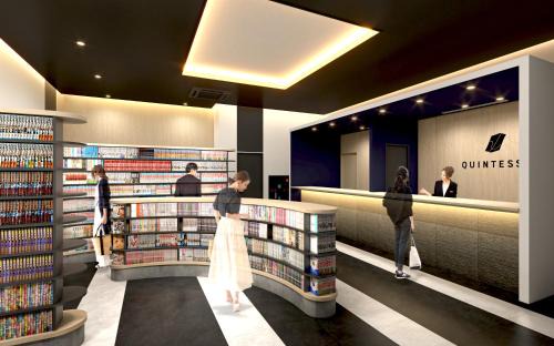 Nagawa Hotel | Quintessa Hotel Fukuoka watanabedori Comic&Books